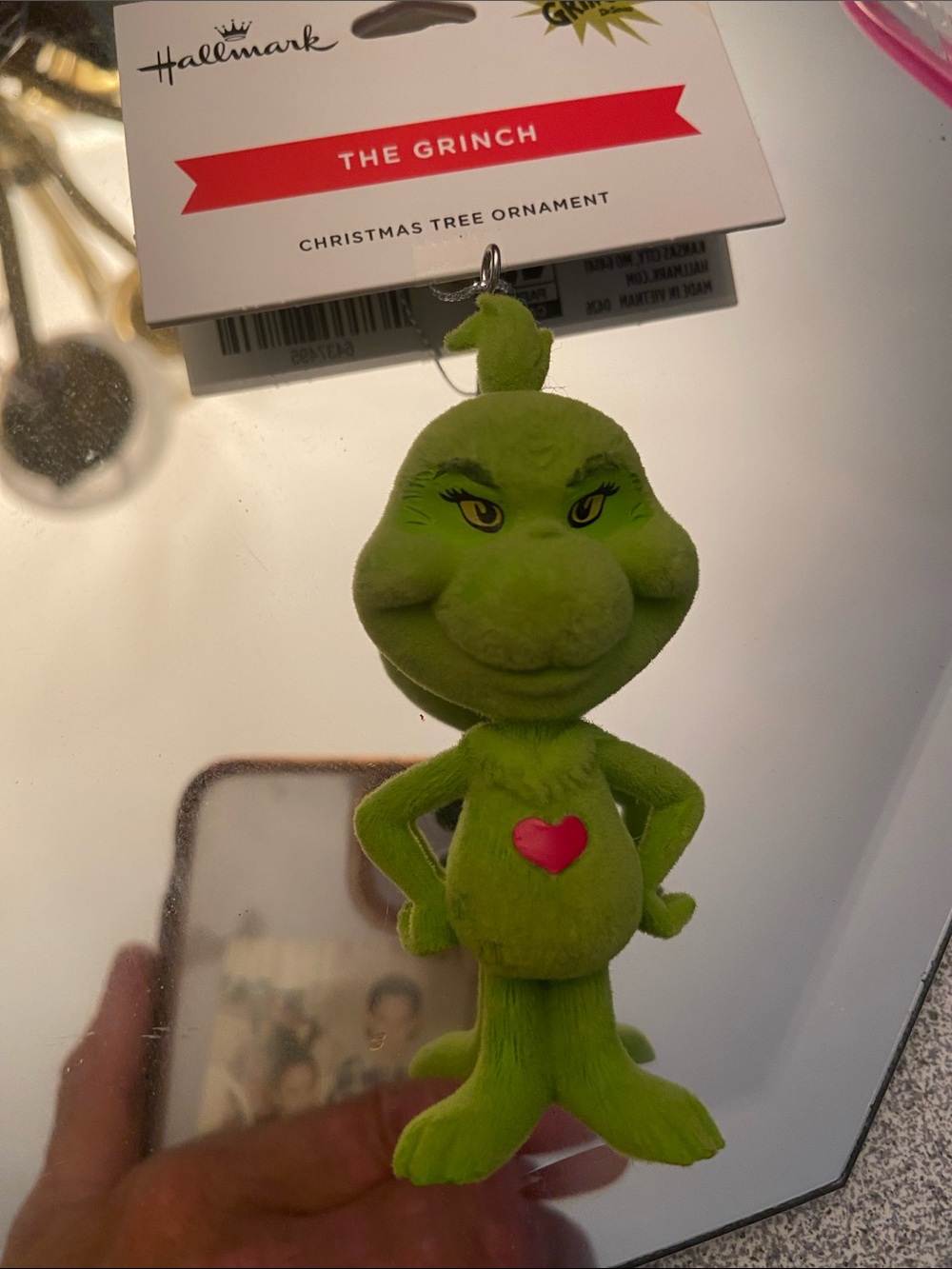 Grinch ornament